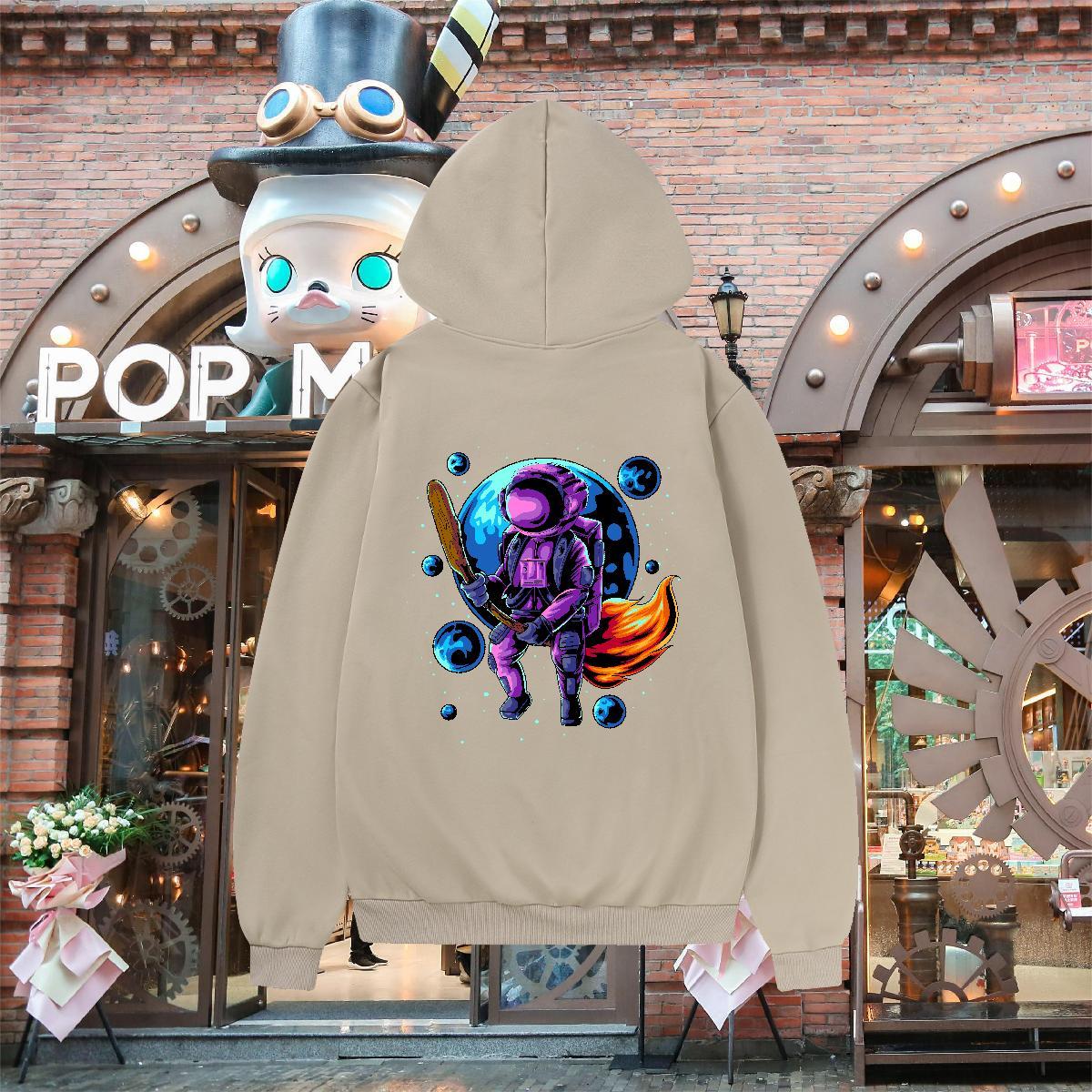 Fashion Casual Hoodie for Men Long Sleeve Drawstring Warm Men's Hooded Sweatshirt Custom Printing Hoody Sports Casual Thick Plush