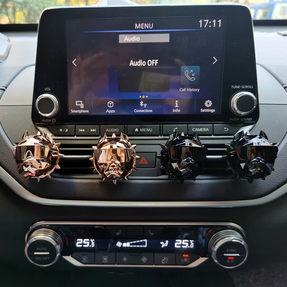 Vehicle Air Freshener Bulldog Fragrance Perfume 2025 new Car Scent Diffuser Car Fragrance Bulldog Air Fresheners