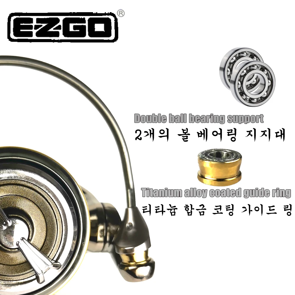 EZGO SG1000 SG6000 SG2500S SG3000 SG4000 Spinning Fishing Reel Max Drag 10-25kg Saltwater Jigging Reels Sea Fishing Carp Tackle