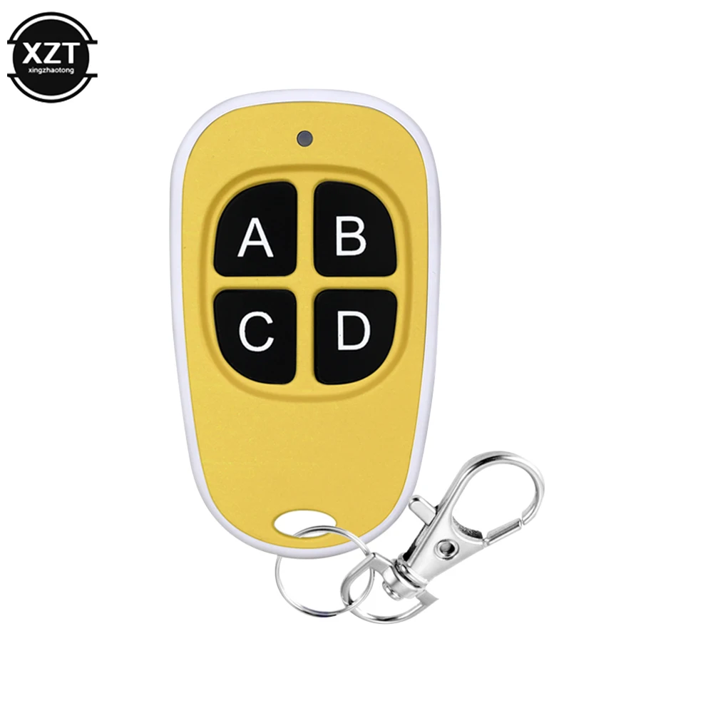 315MHz Garage Door new Remote Control 4 2025 Keys Copy Universal Remote Control Cloning Electric Gate Remote Controller Duplicator Key