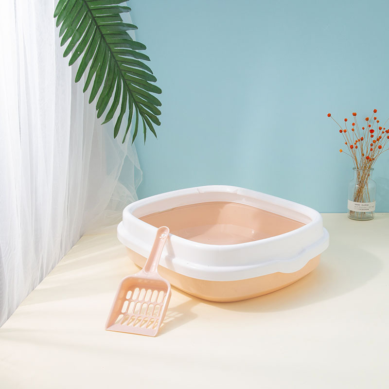 Cat Toilet Crazy price High Quality HOT SALE Pet Products Cleaning Plastic Cat Toilet Box Cat Litter Box
