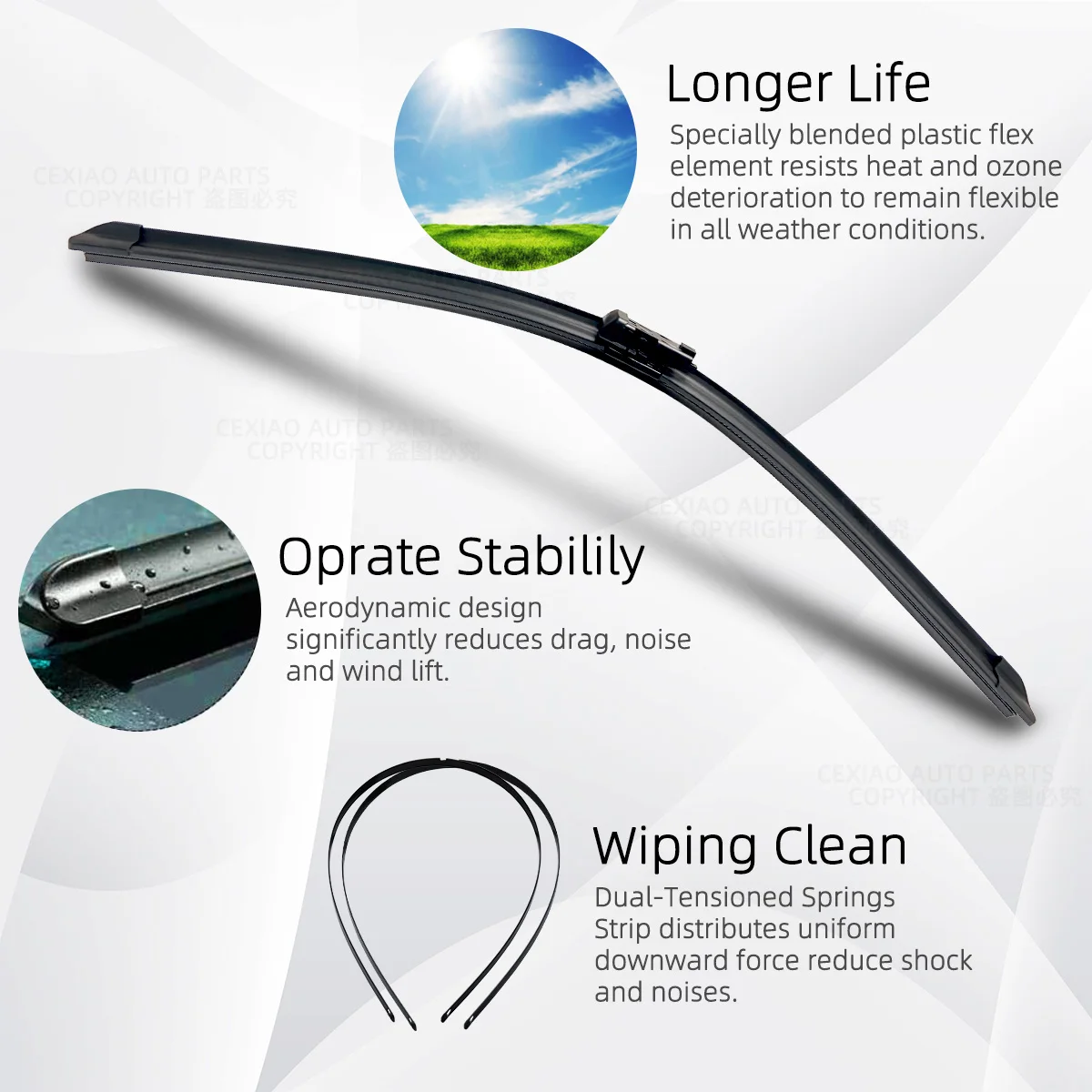 new For VW Golf 5 2003-2009 Car Front Rear Wiper Blades Soft 2025 Rubber Windscreen Wipers Auto Windshield 24"19"13" 2005 2006 2007 200