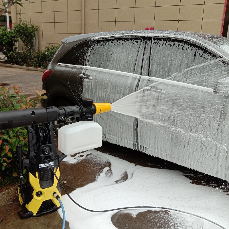 400ML Square Snow Foam Lance For Karcher High Pressure Car Clean Wash K1 K2 K3 K4 K5 K6 K7 Water Gun Nozzle Generator