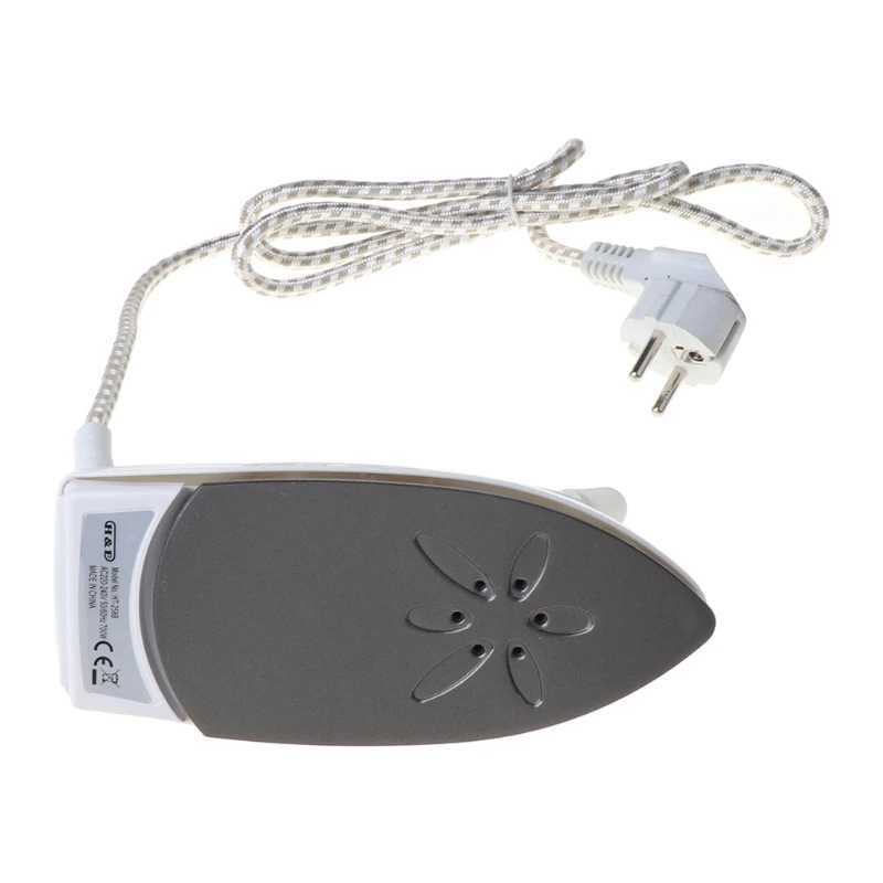 J6PE Mini Portable Foldable Electric Steam Iron Used for Clothing with 3-speed Bottom Plate Handheld Flat Iron Used for Travel Y241101