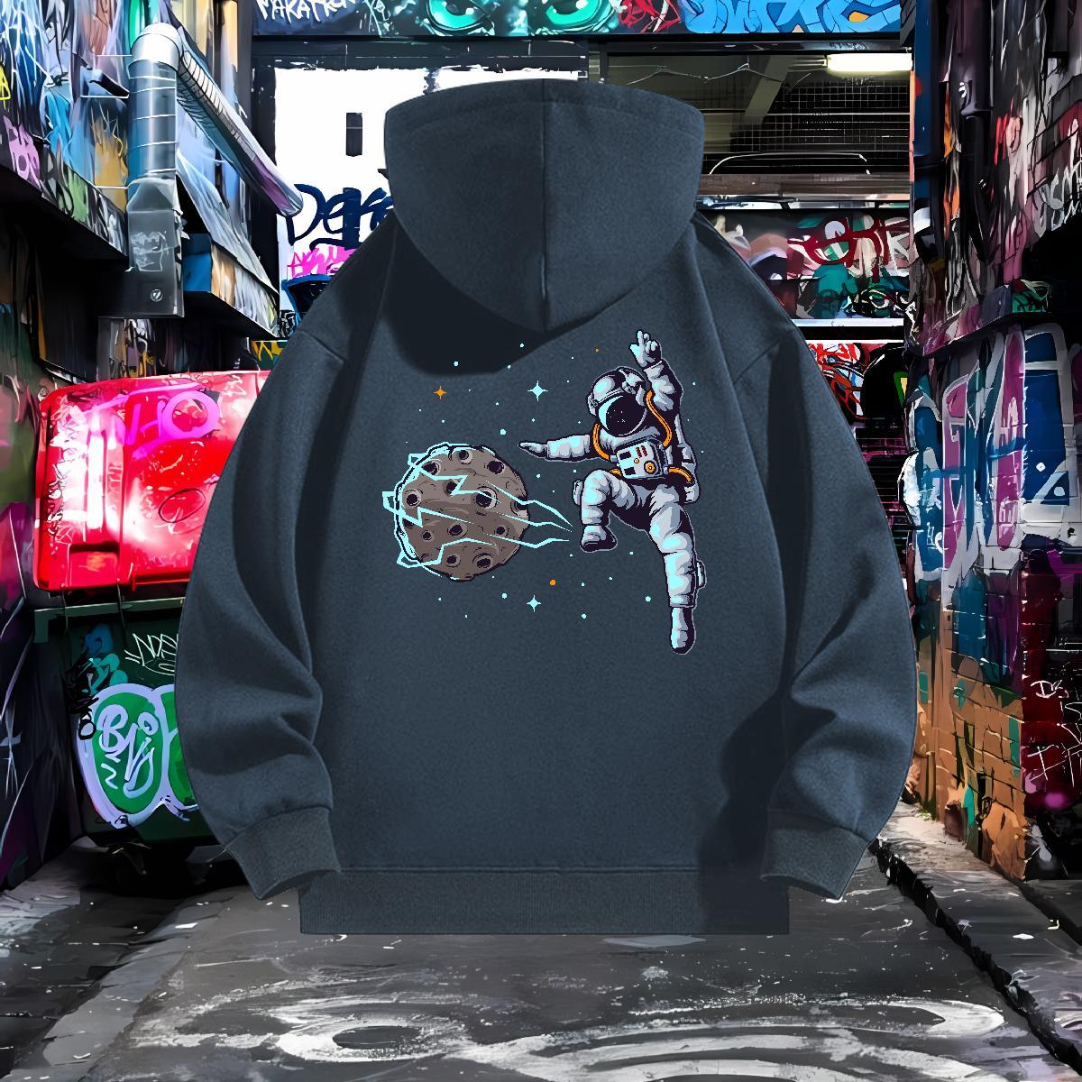 DIY Man Hoodie Hooded Collar TOP Quality Couples Hoodie US/EU Size Clothes Outdoor Warm Fleece