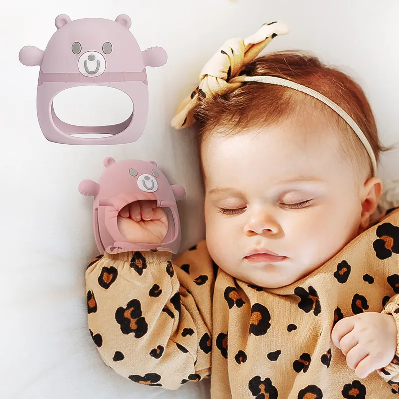 Kids new Teething Silicone Baby Nursing 2025 Teether gloves Pacifier Newborn Dental Care Durable Child Sucking Fingers Thumb Teether Toys