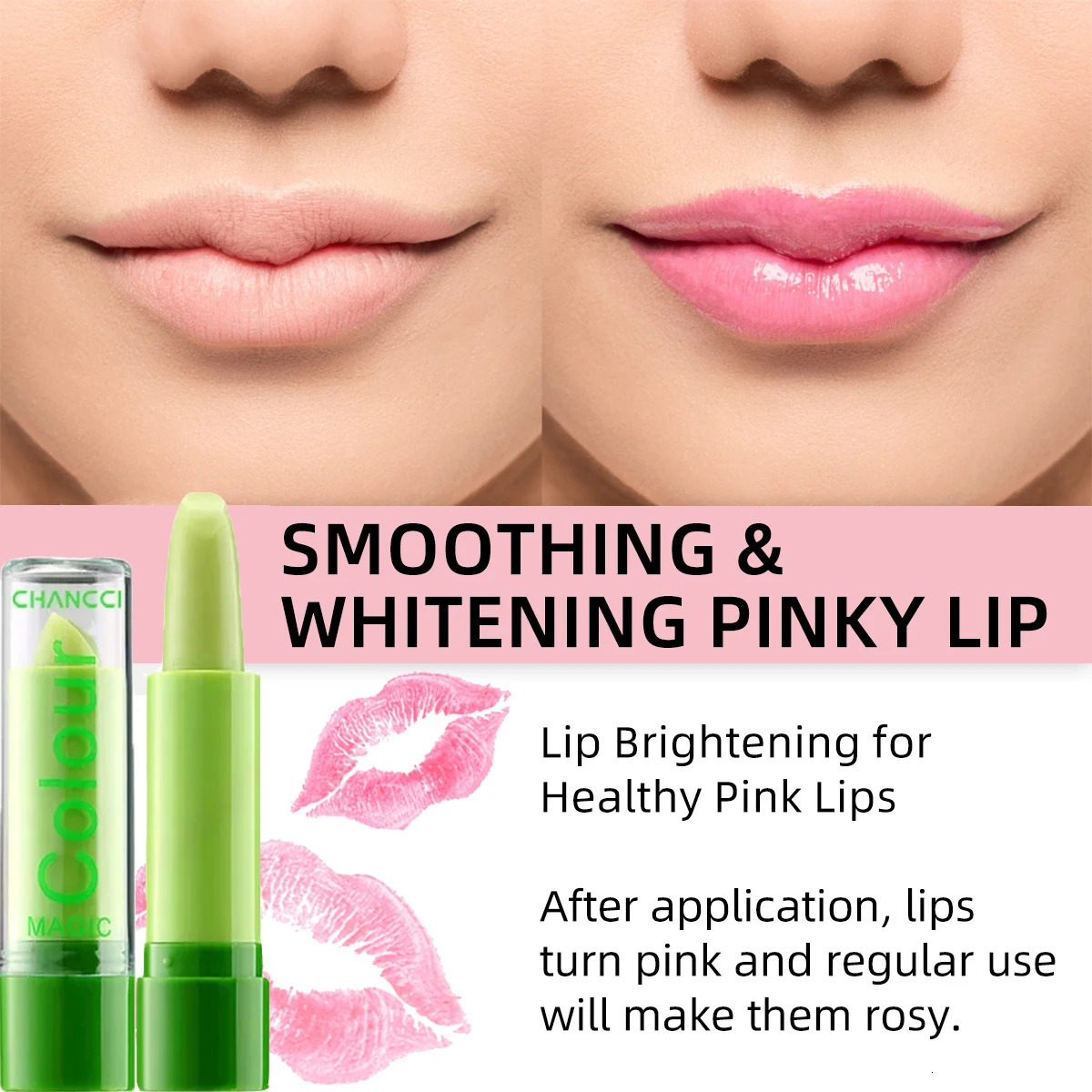 Aloe lipstick Temperature change lipstick Long lasting waterproof nourishing lipstick Korean cosmetics 241031