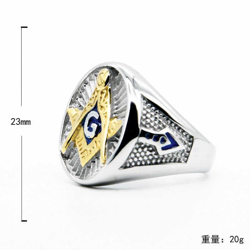 Band Rings Sovereign Grand Inspector General 33 Degree Mason Masonic Sterling Silver Ring