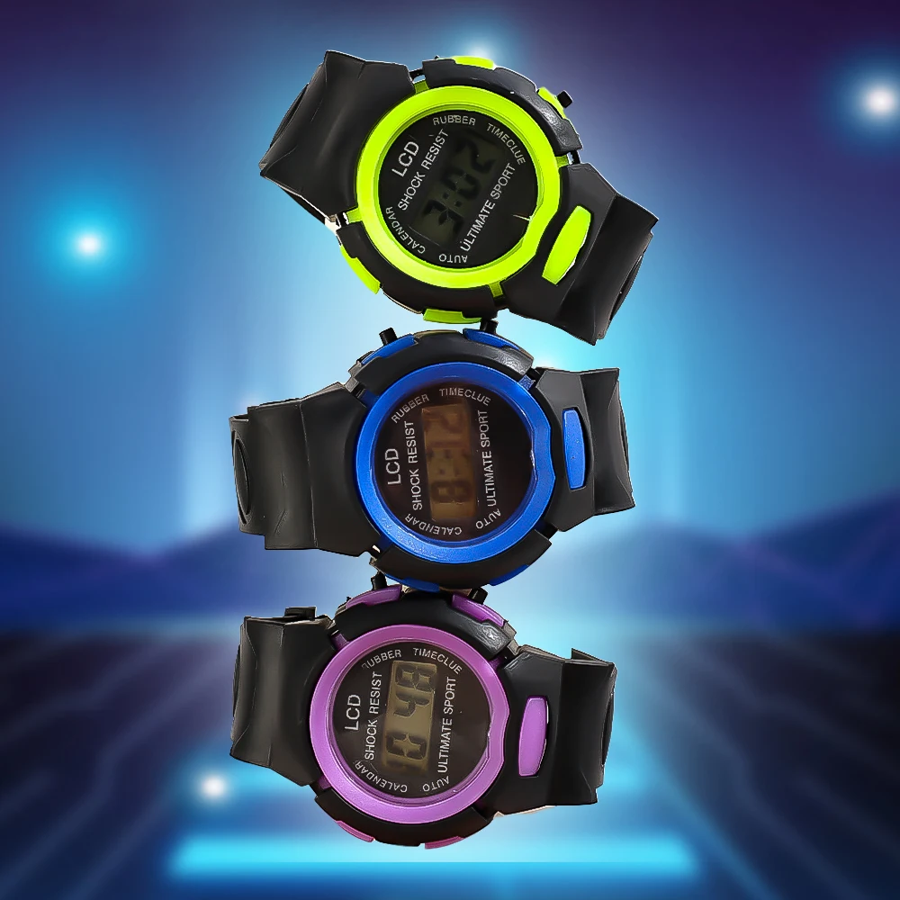 Children Sport Watch Watches Kids Digital Watch Silicone Strap Digital Watch new For Kid Children 2025 Student Girl Boy Wristwatch Clock