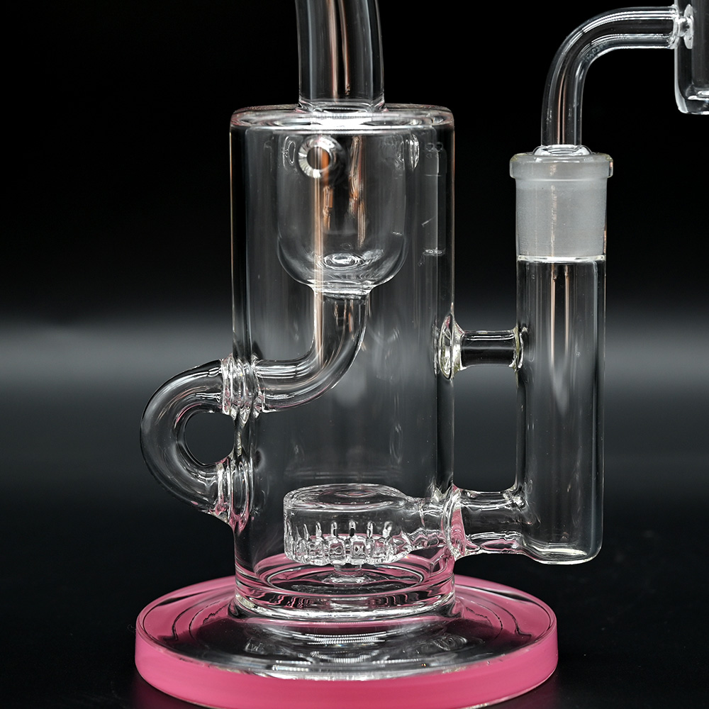 Glass Percolator Bong,Recycler glass Dab Rigs With Quartz banger,Color Percolator Glass pipes,Borosilicate Glass Water Pipes,Smoking Accessaries,Hippi