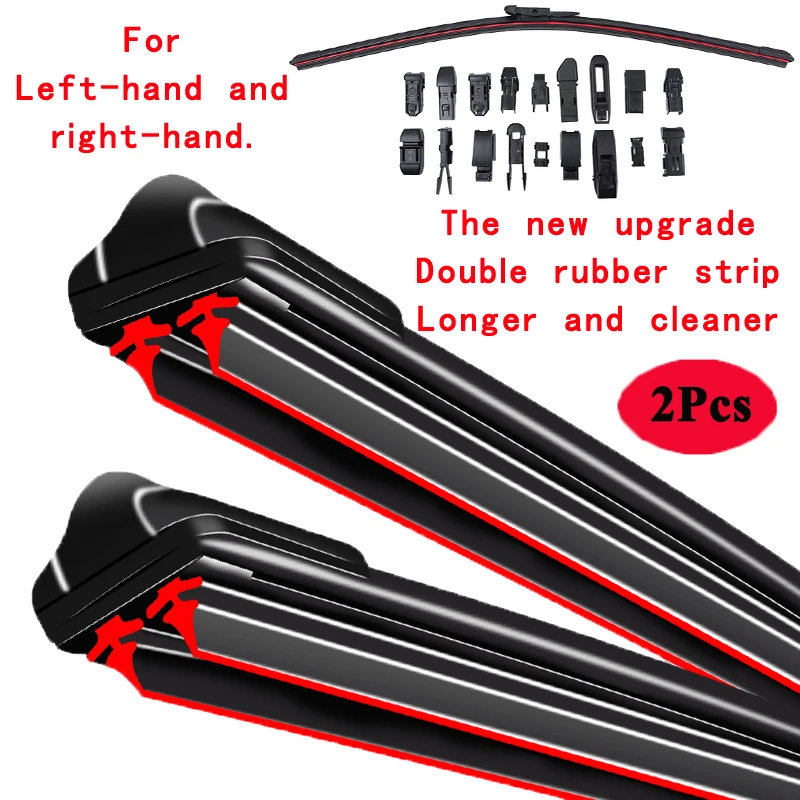 For BMW 3 Series E36 E46 E90 E91 E92 E93 F30 F31 F34 1999~2017 Front Wiper Blades Car Accessories Stickers Cleaning Windshield