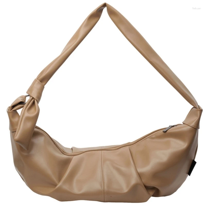 Hobo Modern Crossbody New Bag Soft PU Leather Shoulder Bags Dumpg Purse