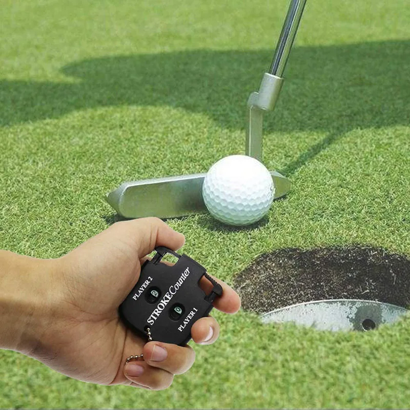 Mini Handy Golf Shot new Count Stroke Putt Score Counter Two Digits Scoring Keeper with Key Chain Golf Training 2025 Aid Golf Accessories