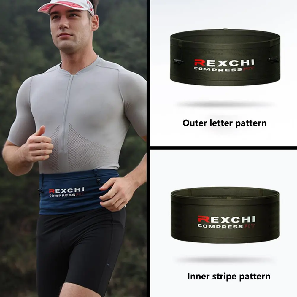 Waist Bag 2025 Elastic Double-sided Large Capacity Waistband Bag Men Women Mobile Phone Pouch Running Belt new Outdoor Supplies