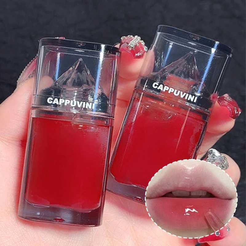 Iceberg Lip Glaze moisturizing water mirror moisturizing toot lipstick is not easy to stick cup colorless lipstick W241101