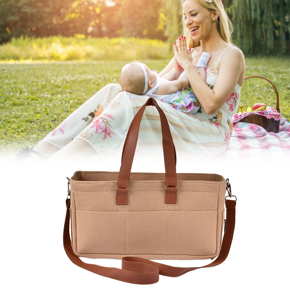 Baby Diaper 2025 Caddy Organizer Portable Holder Bag for new Changing Table and Car, Nursery Essentials Storage bins 38 * 26 * 23cm