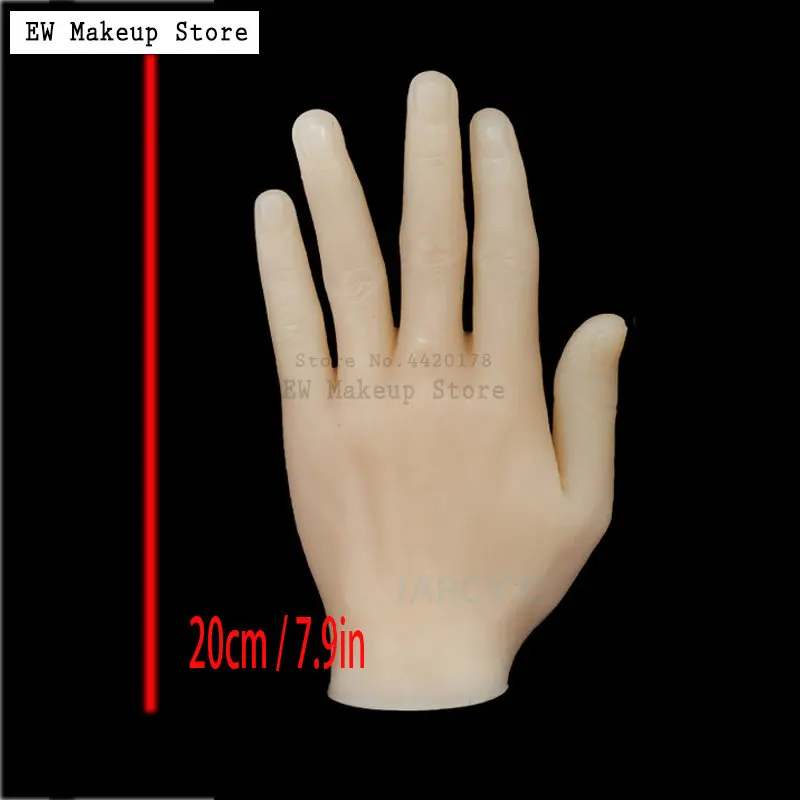 1PCS 3D Silicone Tattoo 2025 Practice Left/Right Hand Arm Makeup Practice Fake Hand Skin Supply for Tattoo Beginners new Training Tools