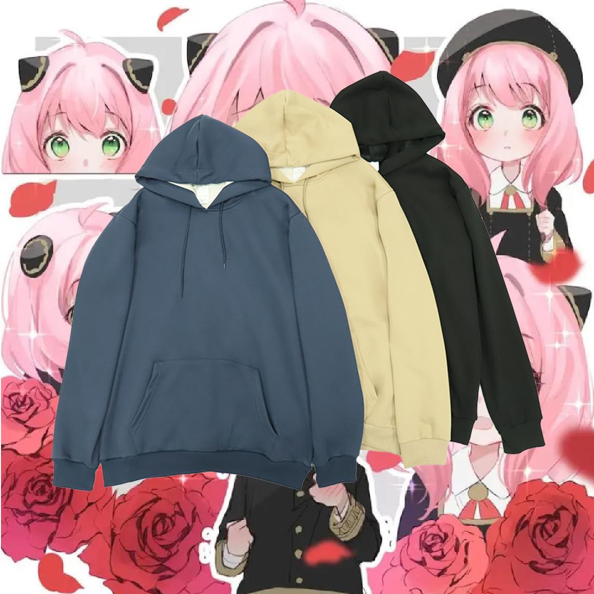 DIY Customized Women's Hoodie Cartoon Print Popular Women Hoodie Clothings Velvet Thick Hooded Collar Breathable Casual Beach