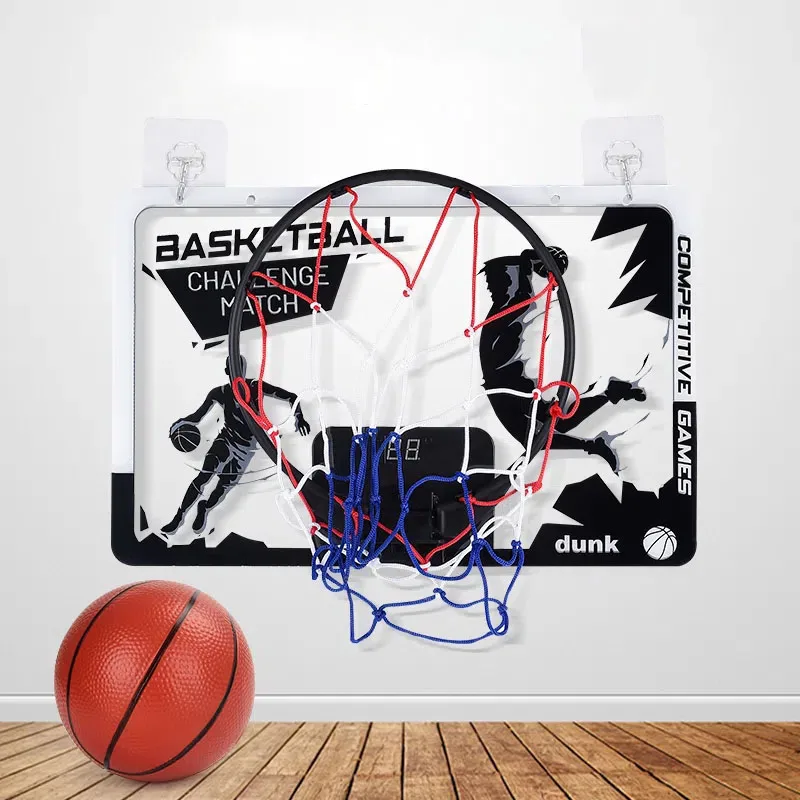 Scoring Portable Fun Mini basketball hoop Toy Kit Indoor Home Basketball fan Sports Game Toy Set for children Children Adult
