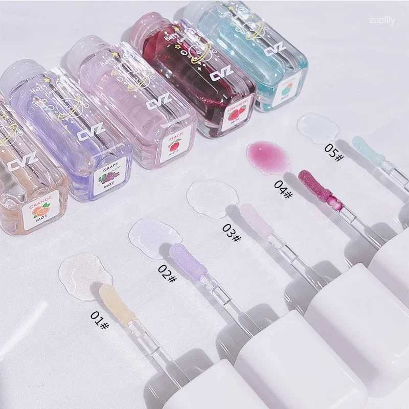 Mirror water-based gloss lipstick transparent glass lipstick liquid lipstick moisturizing natural high gloss lipstick care W241101