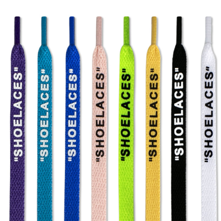 28 colors double side print shoelaces letter flat shoe lace sport shoe accessories colorfuls new style wholesale 120cm