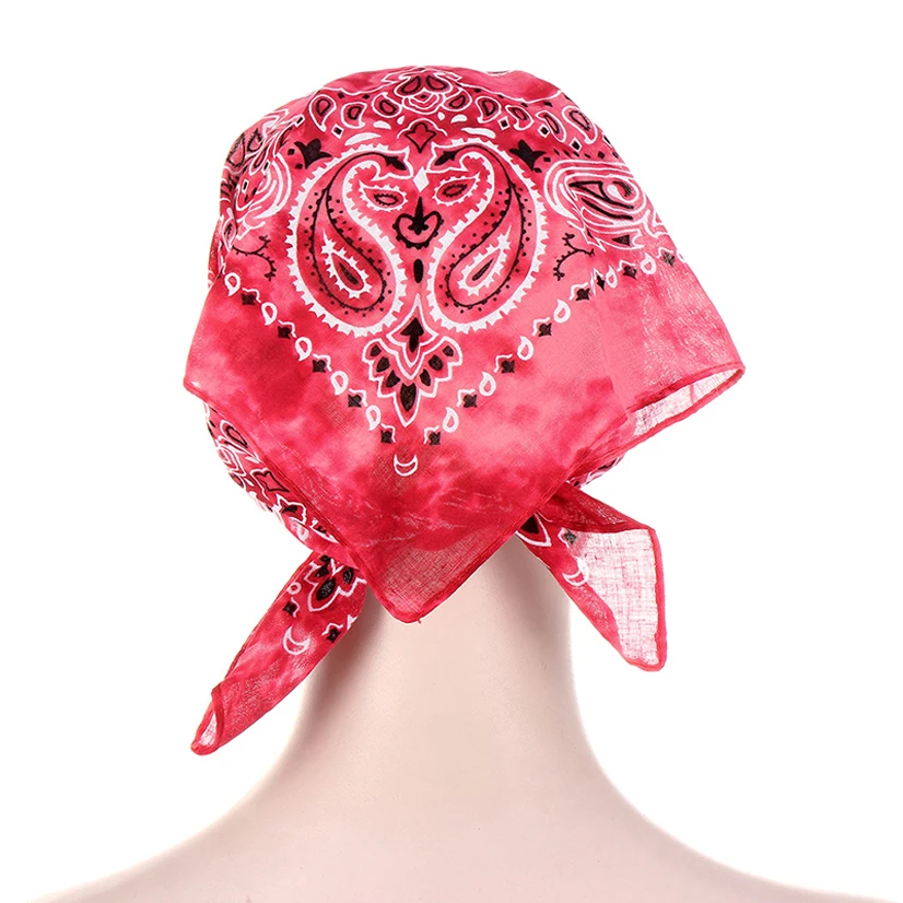 Unisex Bandana With Print Hedging Hat Sunscreen Turban Summer Outdoor Headscarf Headpiece Scarf Cap Ladies Hooded Scarf Fashion