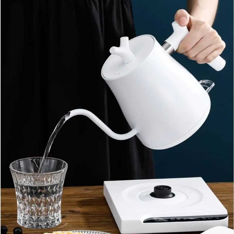 1000ML Gooseneck Electric Kettle Handmade Brewing Teapot Heating Water Bottle 220V Large Capacity Constant Temperature Power Off Protection Y241102