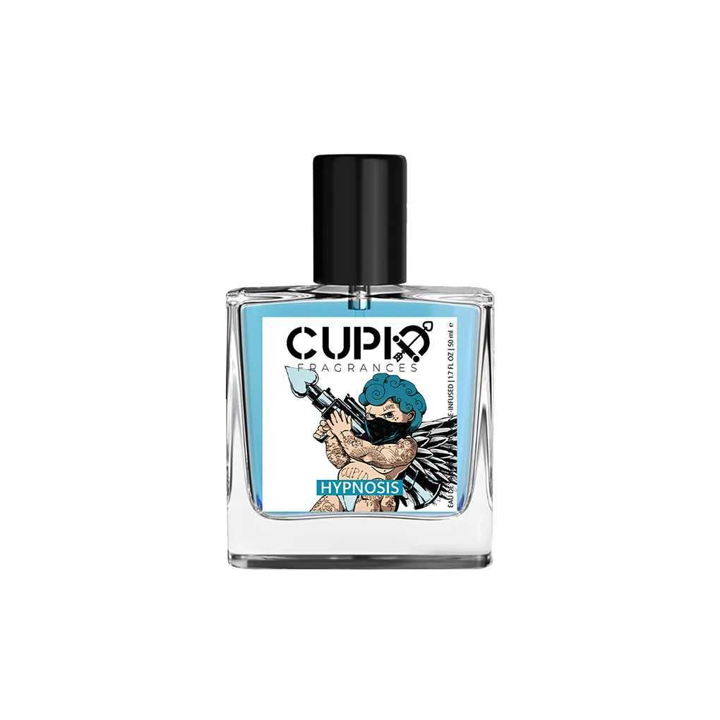 CUPID 50ML Blue Glass Bottle Mens 2-in-1 Cologne Luxury perfume with Two Portable perfume Pheromone perfumeW241102