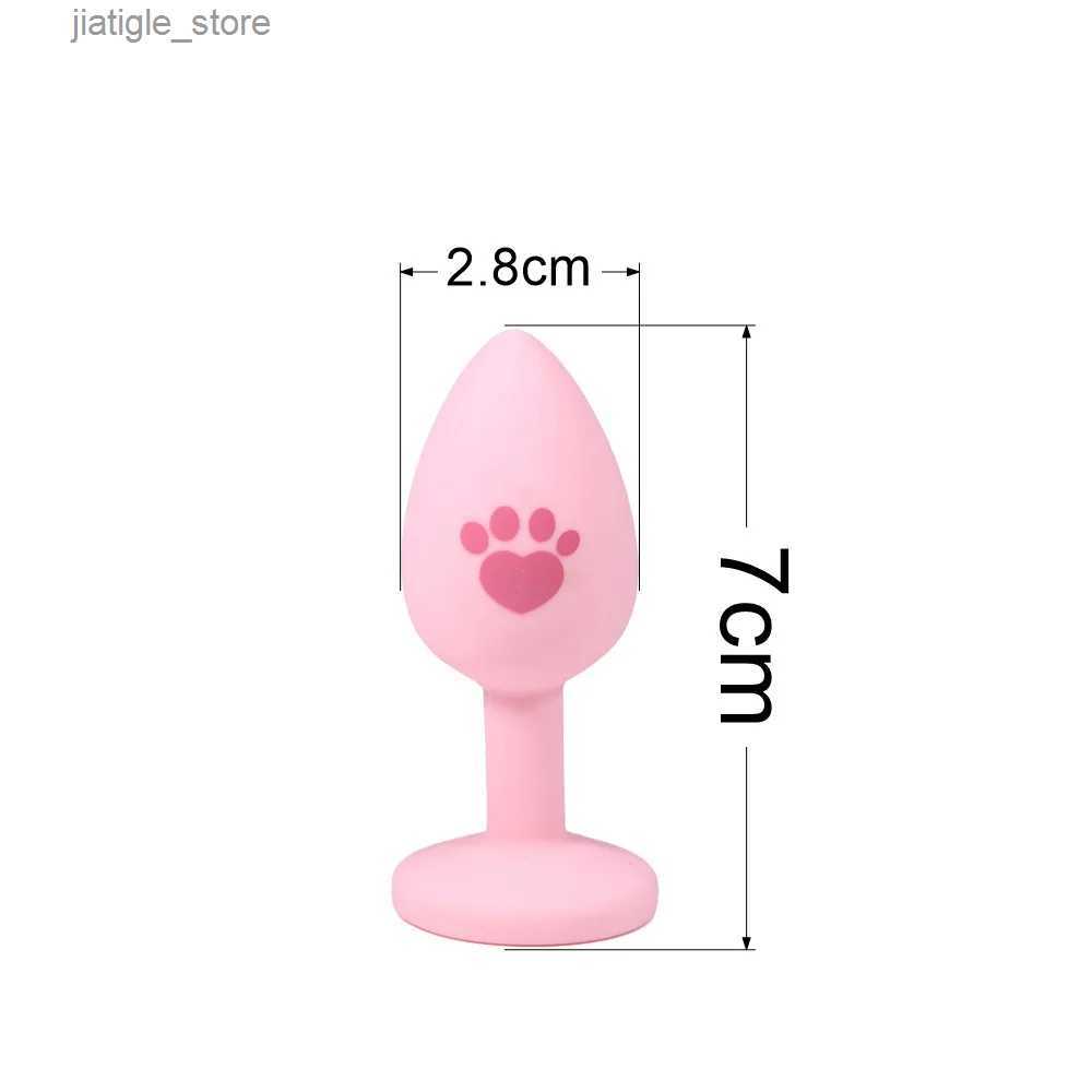 Other Health Beauty Items New anal plug adult male real tail plug adult toy female anal plug 18+anal plug store toy Y240402