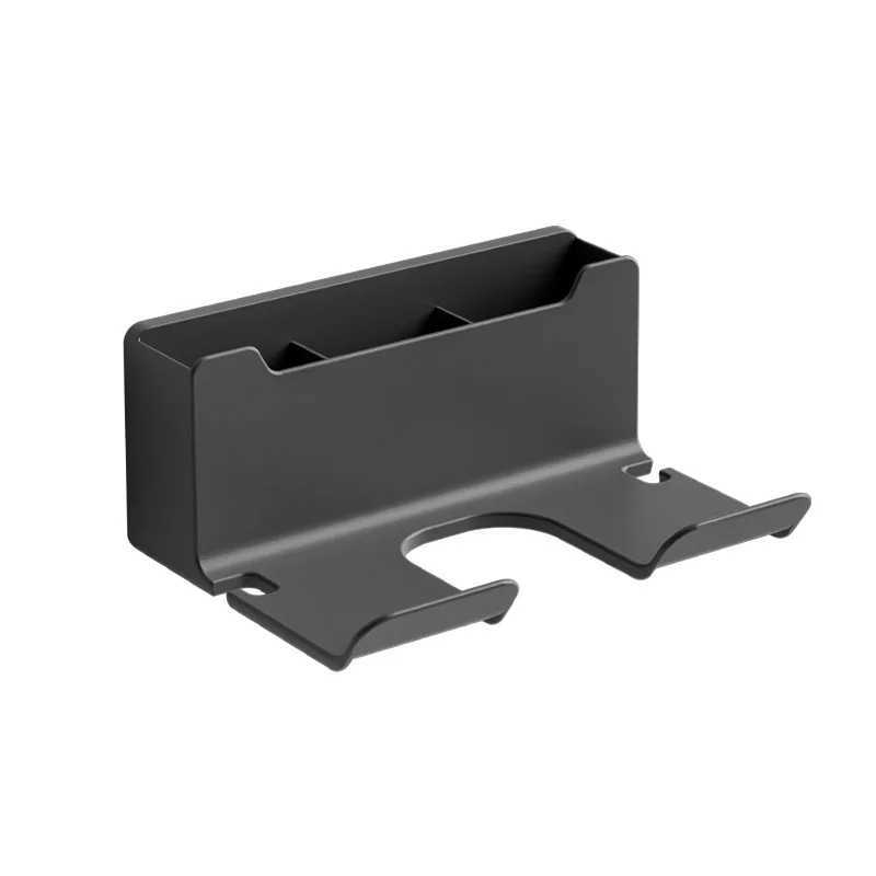 Hair Dryers Bathroom Shelf Dryer Cradle Wall Shelves Hair Dryer Holder Shower Hairdryer Organizer Box Toilet Blower Holder Shelf Bathroom 240401