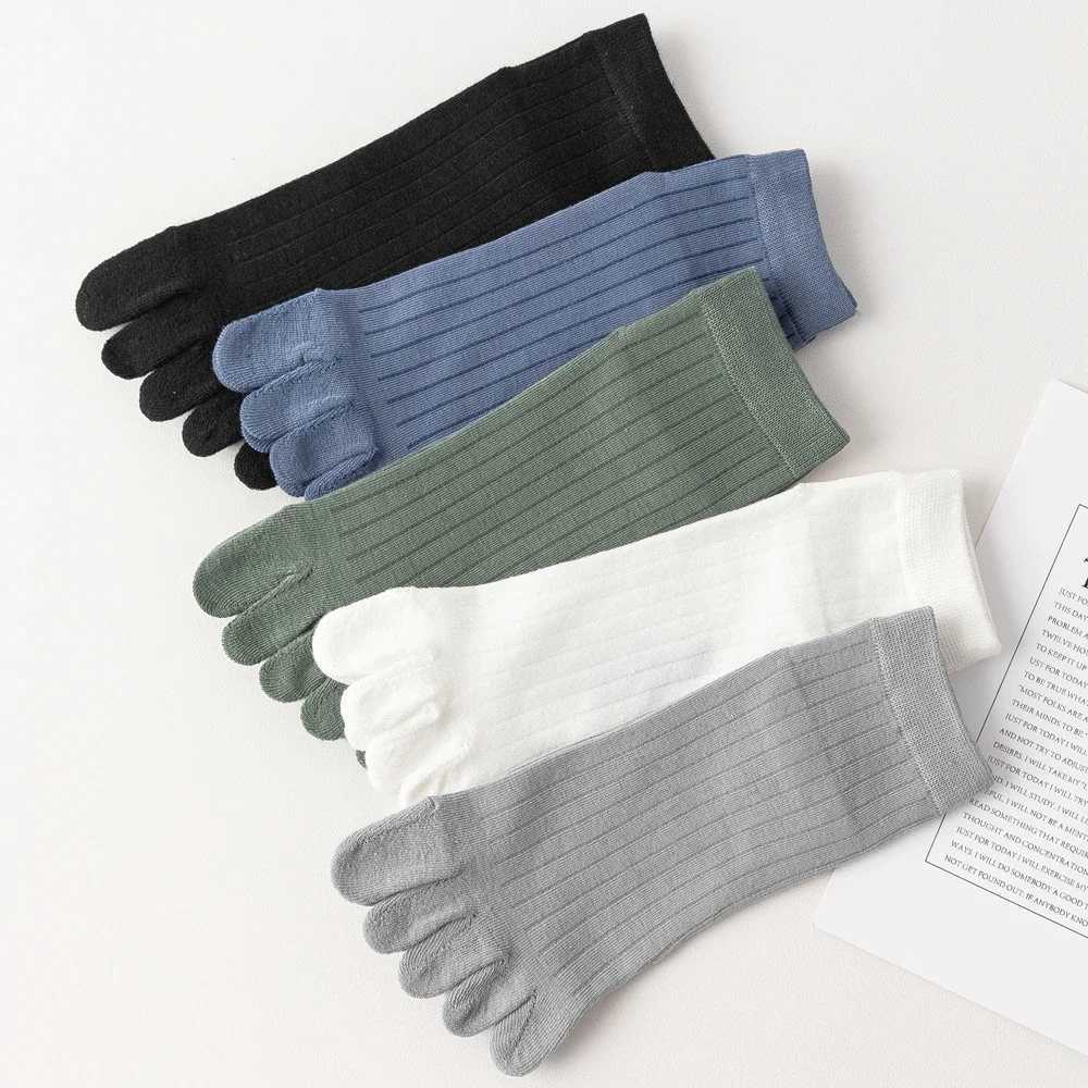 5 Pairs Summer Five Finger for Men Thin Cotton Toe with Separate Fingers Low Cut Ankle Sports high quality LX241102