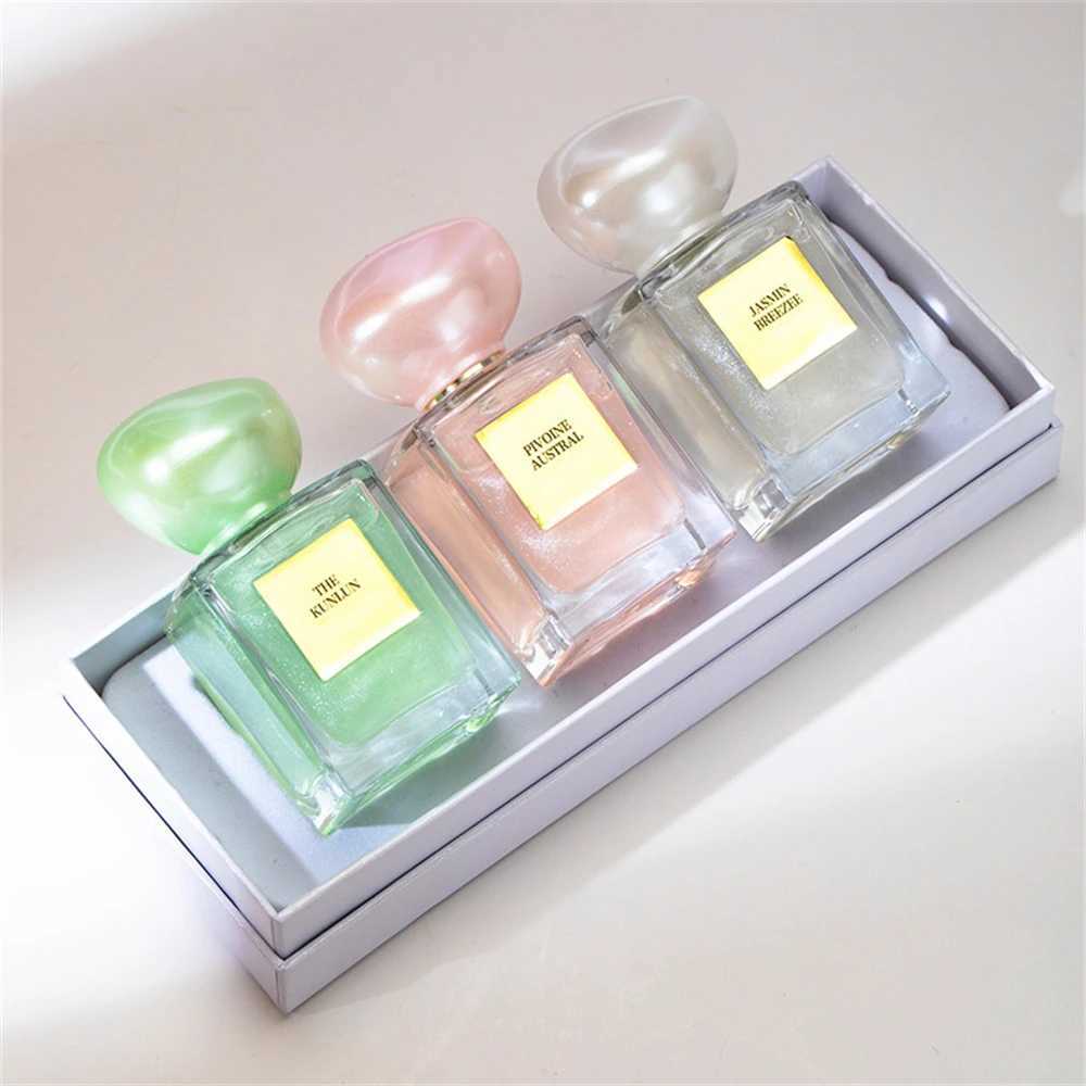 Luxury Perfume Women Gift Box 75ml 3PCS Set Lasting Scent Pheromone Eau De Parfum Plant Floral Fragrance WorkdatingXJ241101