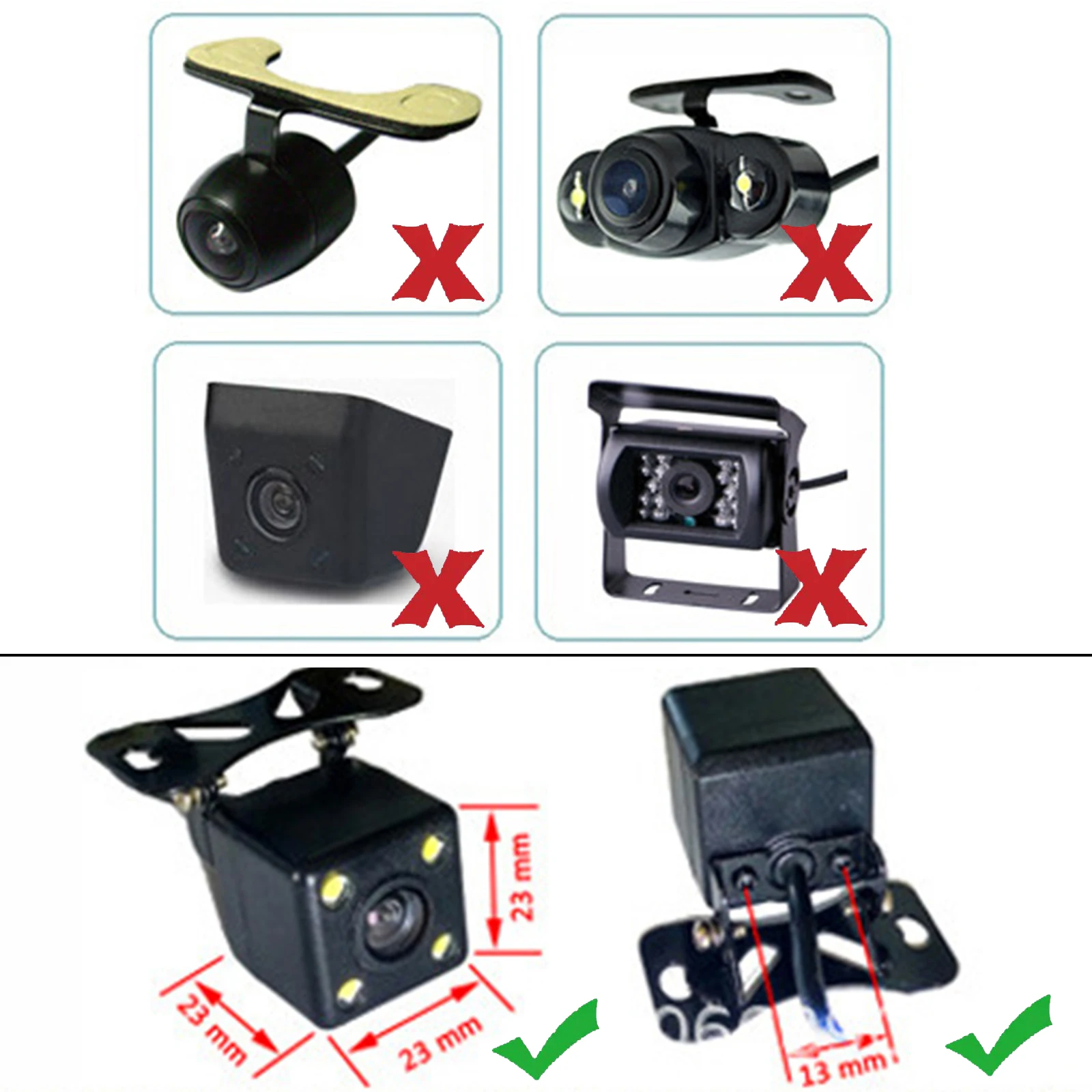 Car Rear View Camera Bracket License Plate Housing For Hyundai Elantra MD UD Avante 2010 - 2019 i30 2013 2014 2015 2016 2017