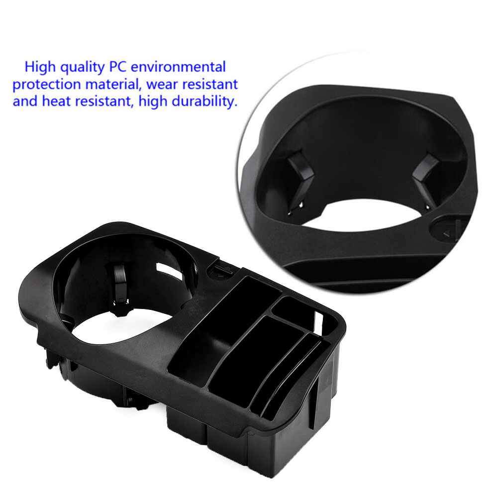 1pc Car Central Storage Box Cup Holder Stand For Mercedes-Benz W205 2014-2017 X253 2015-2017 W213 2016-2017 Central Storage Box