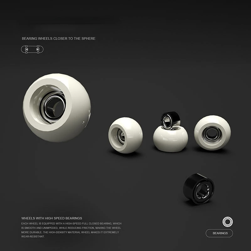 Wooden 2025 Maple Finger Skateboard Fun Fingerboard Toy new Alloy Bearing Wheel Professional Finger Board Relieve Pressure Toy