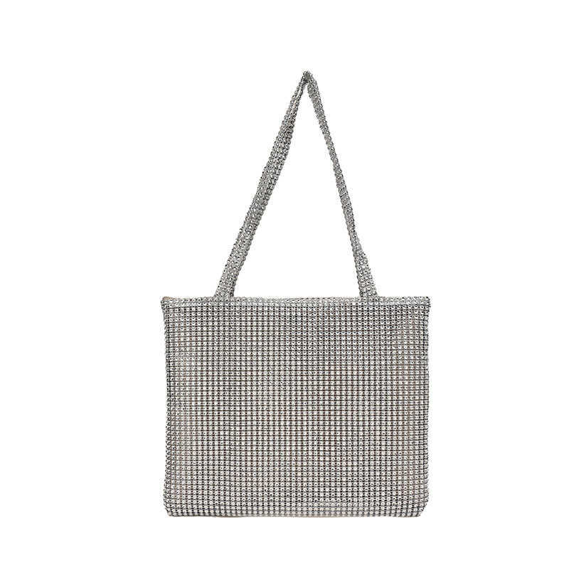 CMM Trendy Niche Underarm Bag for Women Autumn and Winter New Item Diamond Studded Sequsimple Handbag Tote Bag Shoulder Bag