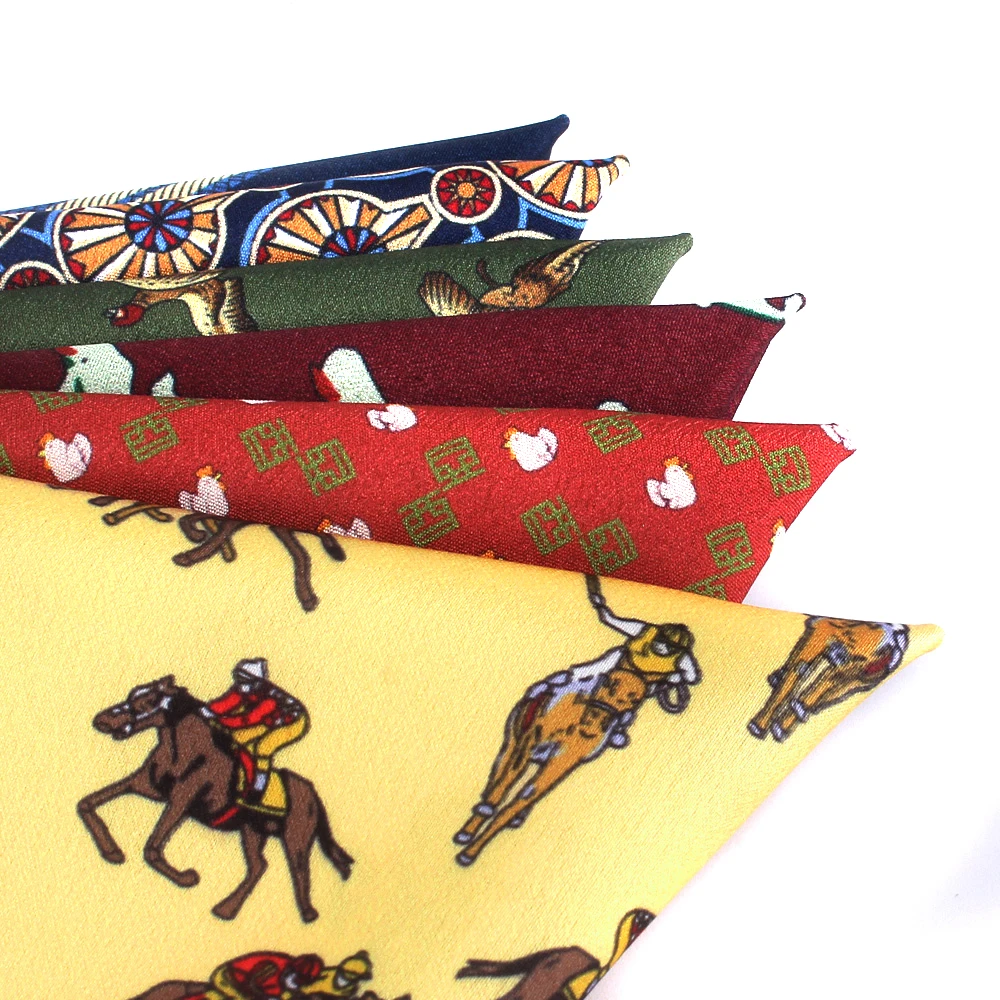 Animal Print Pocket Square For Men Women Floral Print Suits new Kerchief Men's 2025 Handkerchiefs Soft Square Handkerchief Towels Scarves