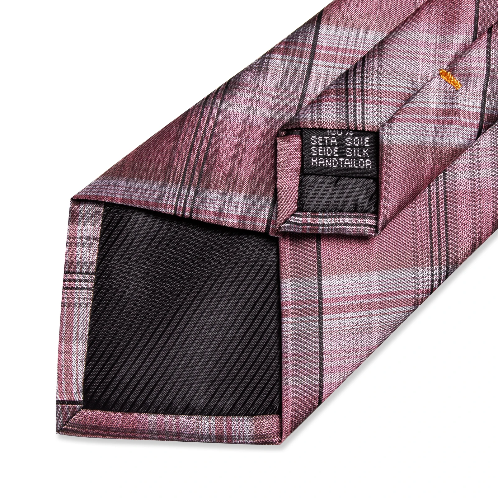 160cm Length Men's Silk Tie Set Handkerchief Cufflinks Wedding Party Accessories Neck Ties Gift for new 2025 Men Wholesale DiBanGu