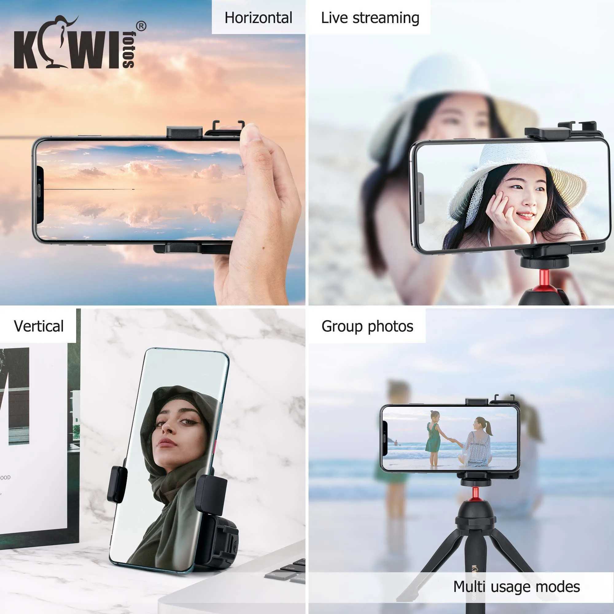 Wireless Remote Phone Grip Handheld Snapgrip iPhone Camera Hand Grip With Shutter 1/4 Screw for iPhone 15 Selfie Stick TripodLX241102