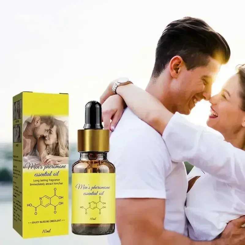Mens womens long-term natural foaming body perfume pheromone essential oil 10mlW241102