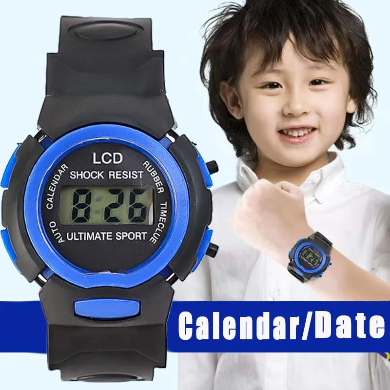 Children Sport Watch Watches Kids Digital Watch Silicone Strap Digital Watch new For Kid Children 2025 Student Girl Boy Wristwatch Clock