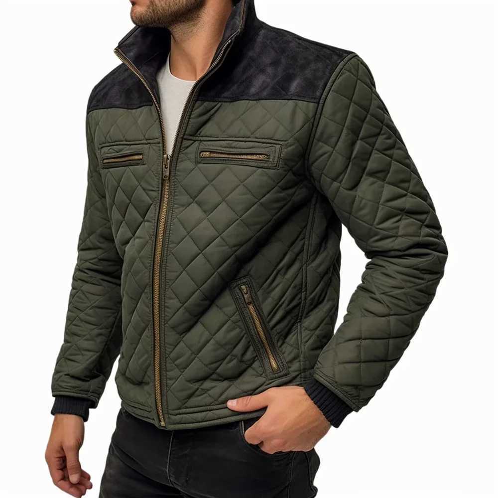 CaseClear Mens Retro Quilted Jacket W241102