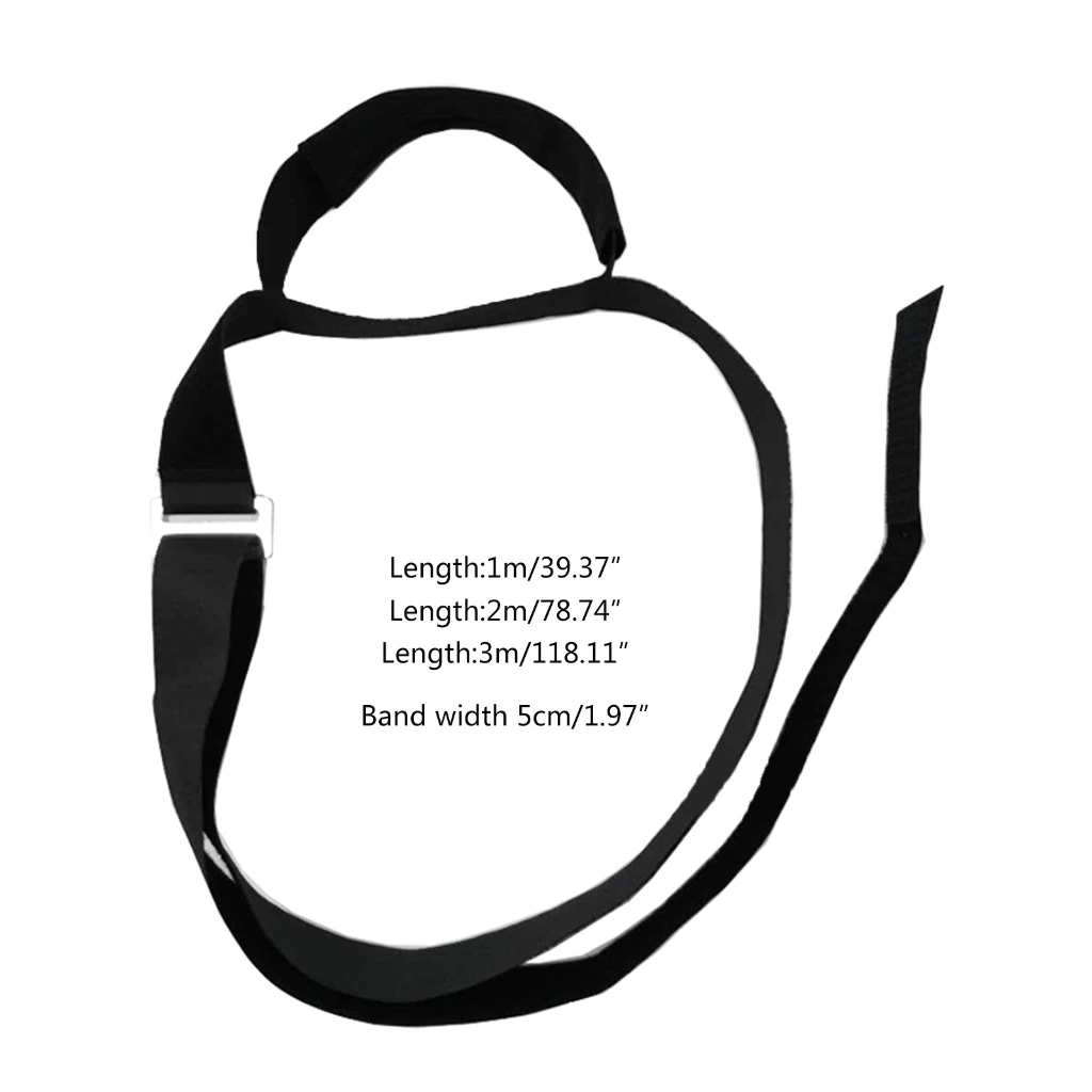 1/2/3M Heavy Object Binding Belt Black Carry Rope Furniture Moving Belt Lifting and Moving Straps Easier Conveying Dropshipping