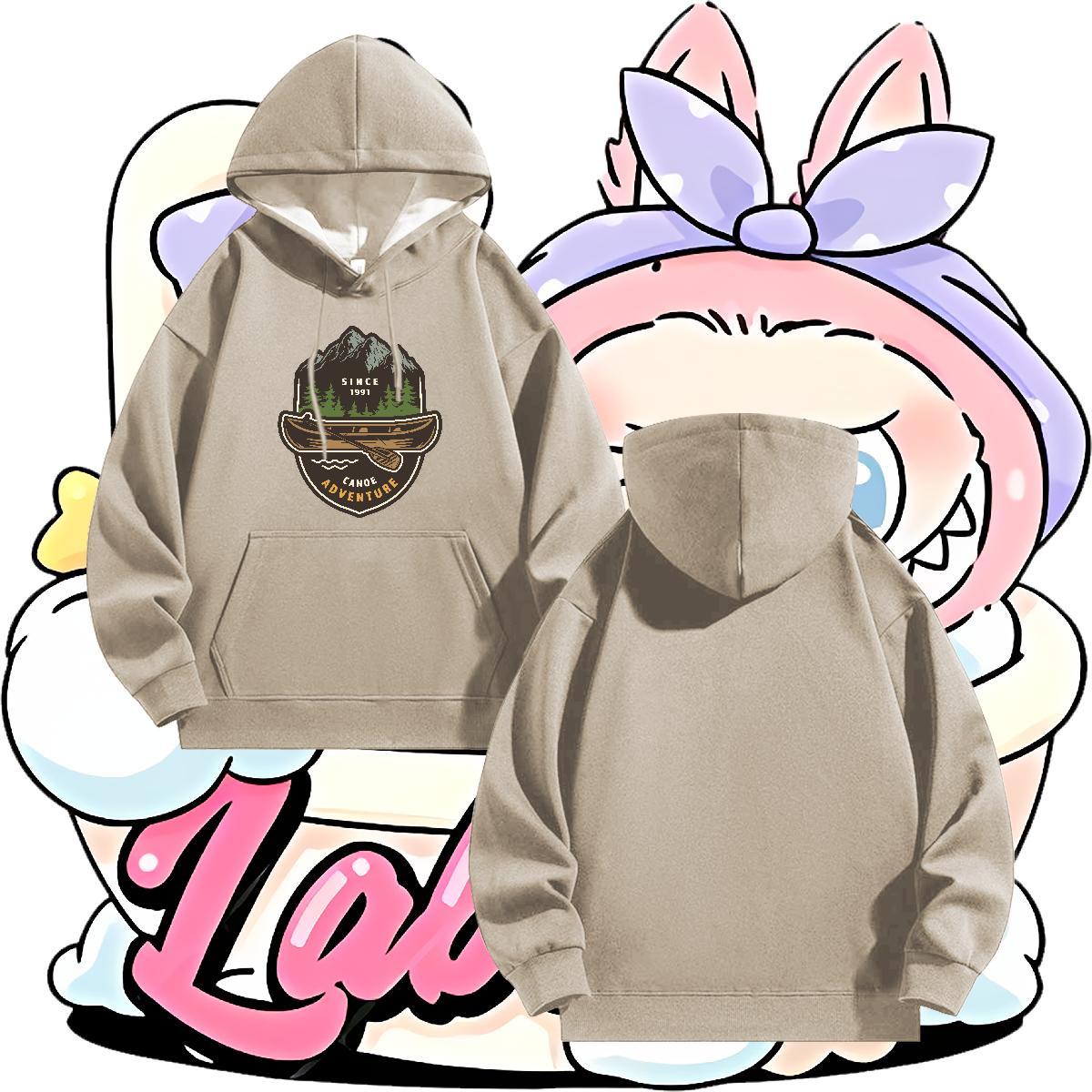 2024 Designer Womens Hoodie Drawstring Long Sleeve TOP Quality Lady Clothes Hoodie DIY Logo Oversized Pullover Hoodie Velvet Thick High Street Hip Hop