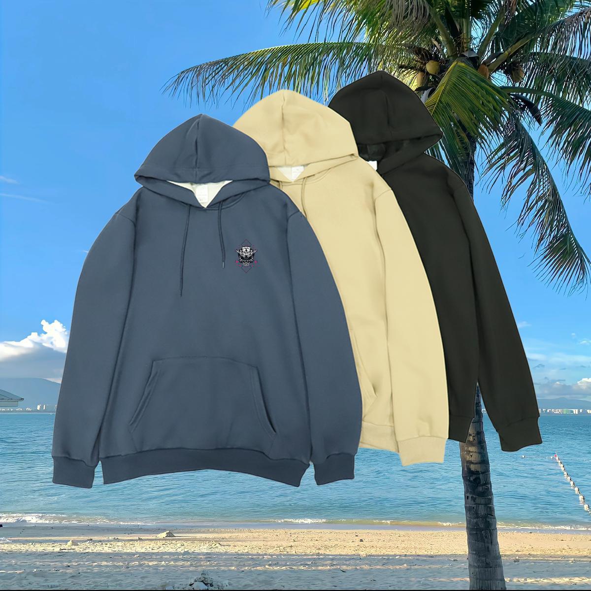 2024 DIY Hoodie Cartoon Printing S-3XL Designer Nice Lady Clothes Hoodie Tops Cotton 350g Breathable Long Sleeve Daily Wear