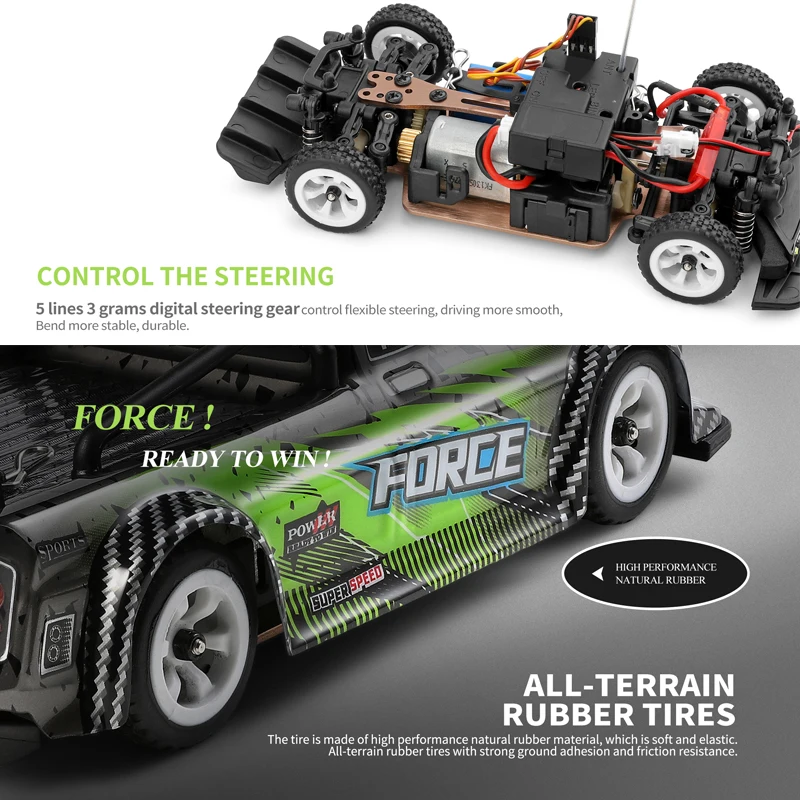 WLtoys 1:28 284131 30KM/H 2.4G Racing Mini RC Car 4WD Electric High Speed Remote Control new Drift Toys 2025 for Children Gifts