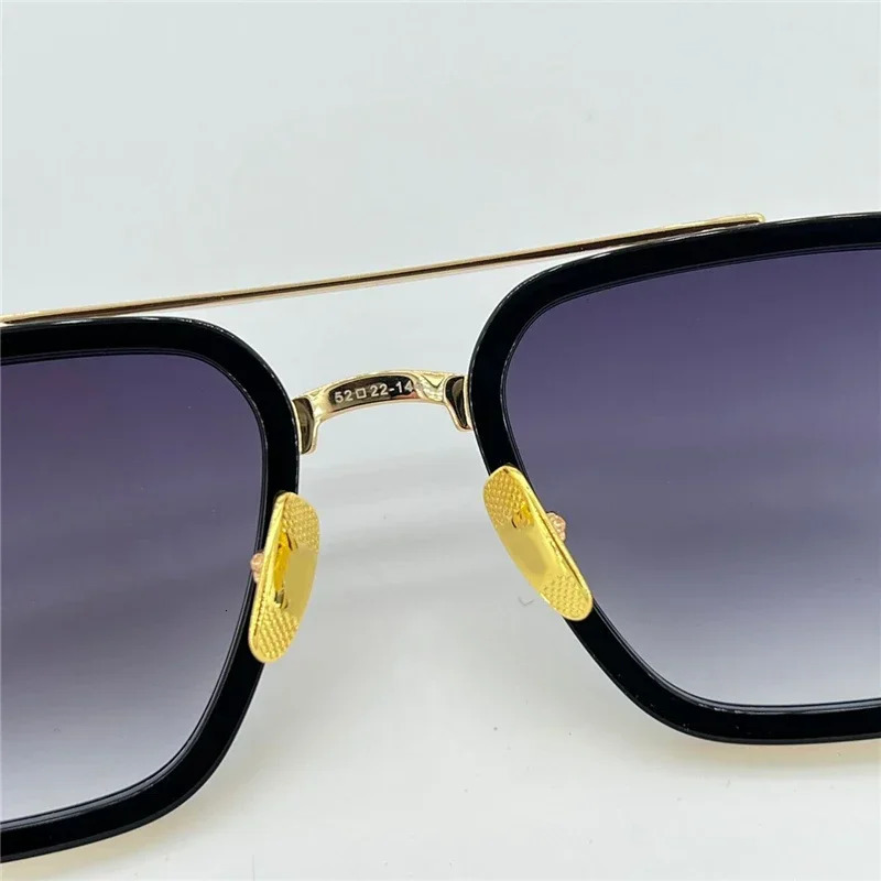 Mens Sunglasses Womens Style Flight 006 Anti UV Retro Board Square Full Frame Special n Glasses Random Box 241031