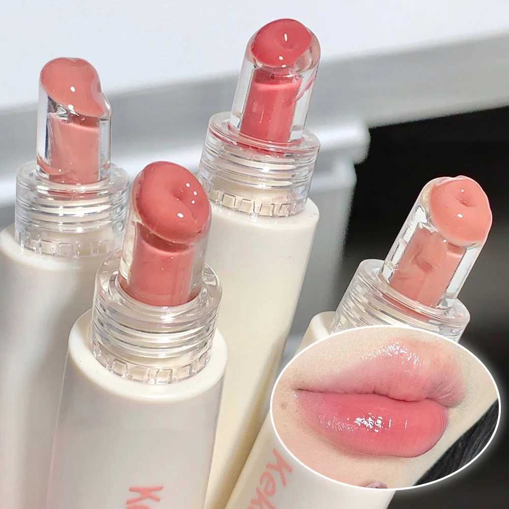Jelly Lip Glossy Long lasting Whitening lipstick Colorful Moisturizing lipstick Mirror Lip Color Korean Beauty Lip Care Makeup W241101
