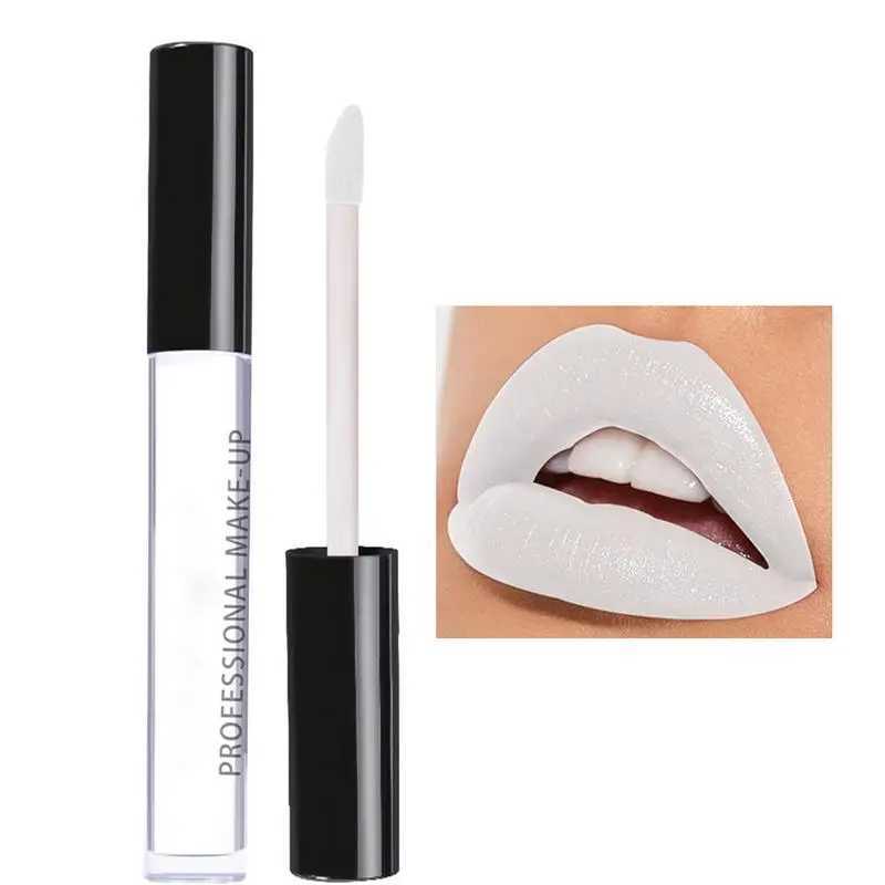 1 piece of Halloween lipstick waterproof sexy white lipstick Halloween lipstick makeup tool Korean cosmetics W241101