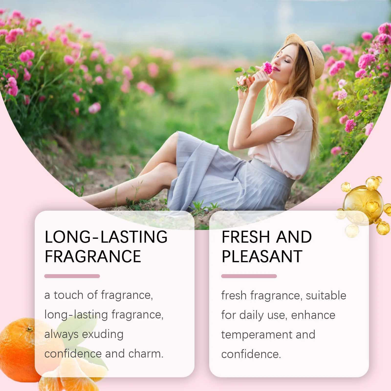 Charming womens perfume spray Charming elegant Exudes Persistent floral fragrance Daily dating atmospheric light perfumeW241102